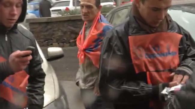 На Європейській площі затримано особу, що причетна до провокацій проти «УДАРу»