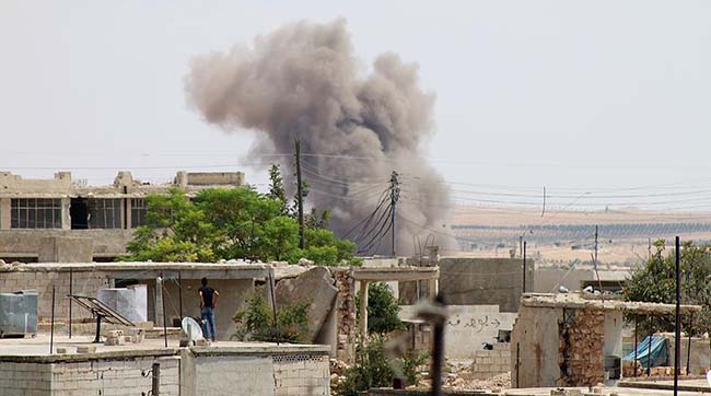 ​Режим Асада продовжує обстрілювати зону деескалації в Ідлібі