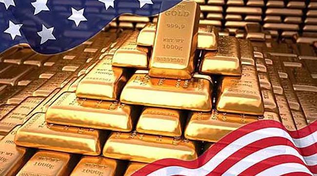 ​Крім загального падіння, різке зростання цін на золото також підживлюється ослабленням долара, але владу США це не турбує