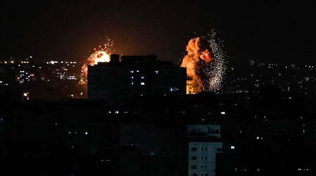 ​Ізраїльська авіація завдала удару по сектору Газа у відповідь на ракетний обстріл з території Палестини