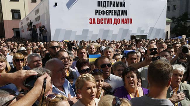 Нардеп Миримский запретил через суд проведение референдума относительно вступления Украины в НАТО