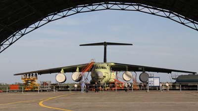 В РФ через две недели испытают новый военно-транспортный самолет Ил-476
