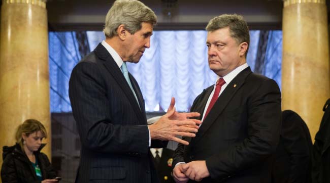 Порошенко провів у Києві зустріч з Держсекретарем США