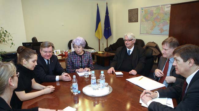 Євгенія Тимошенко провела зустріч з президентом Парламентської асамблеї НАТО