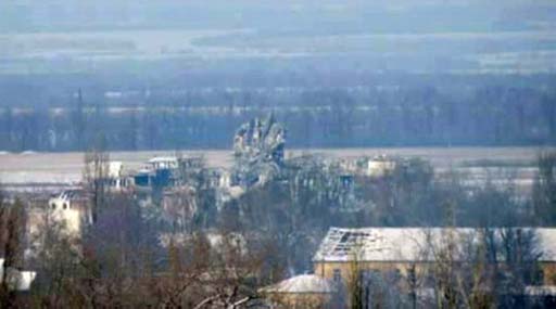Бійці АТО в донецькому аеропорту відбили атаку бойовиків зі сльозогінним газом