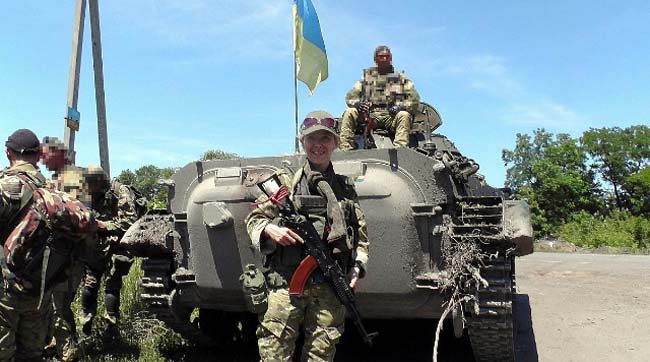 Олена Білозерська: Легалізуйте Добровольчий Український корпус!