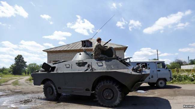 Боевики продолжают вести обстрел украинских военных