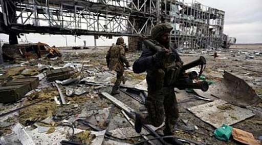 Продолжается штурм Донецкого аэропорта
