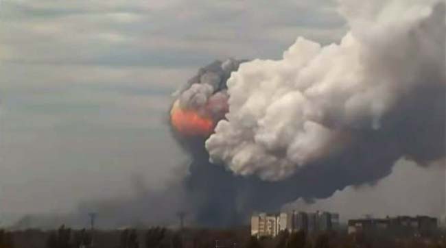 Взрыв на заводе химизделий в Донецке организовали российские террористы