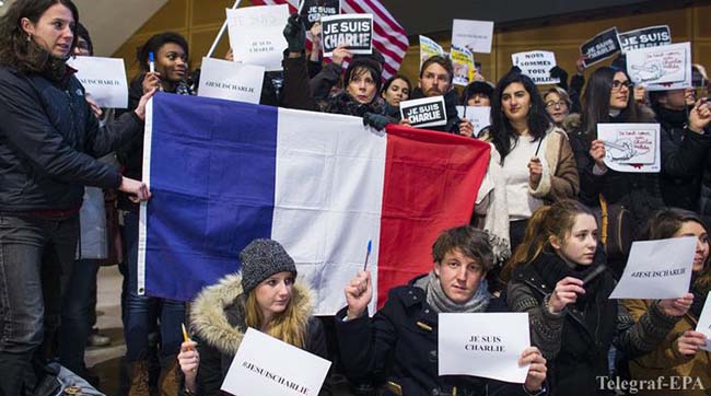 Голова медіа-профспілки висловив співчуття у зв’зку із загибеллю французьких колег під час теракту в Парижі
