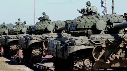 В направлении Дебальцево зафиксировано появление 27 танков ВС РФ