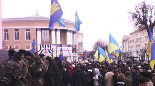 У Вінниці – Майдан 3. Репортаж з місця подій