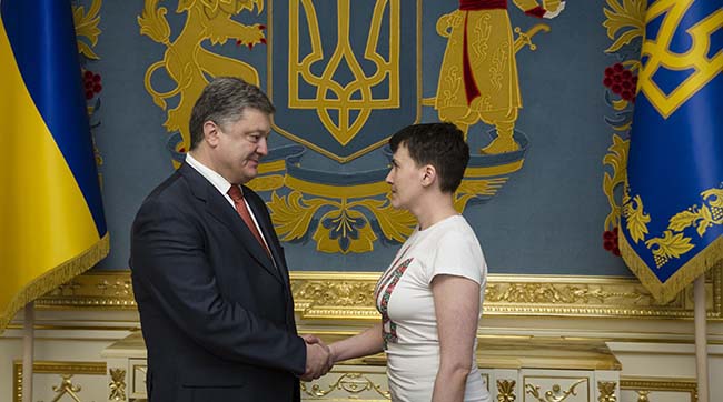 Президент про повернення Надії Савченко в Україну: «Це лише початок…»