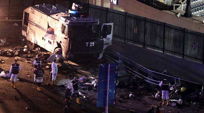 ​Унаслідок подвійного теракту у Стамбулі загинуло близько 30 чоловік, більше 160 – поранено