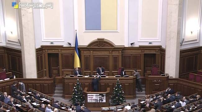 Позачергове пленарне засідання Верховної Ради України 17 грудня 2015 року
