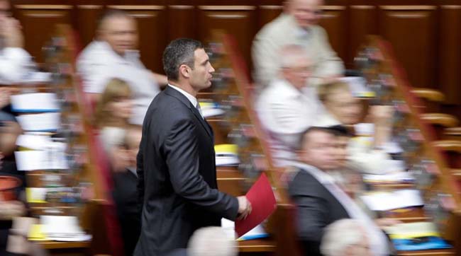 Віталій Кличко викликає Януковича на відверту розмову в парламенті