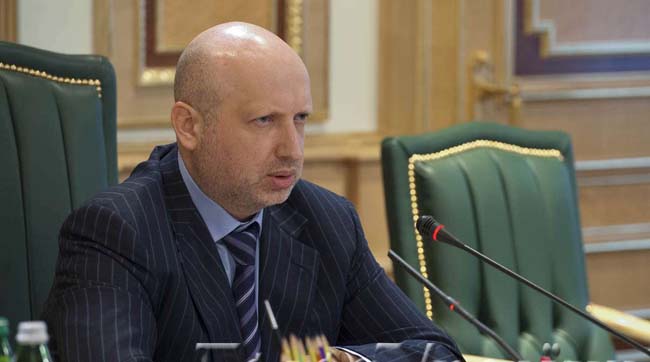 Олександр Турчинов: Антитерористична операція може бути зупинена, коли буде складена зброя та звільнені всі заручники