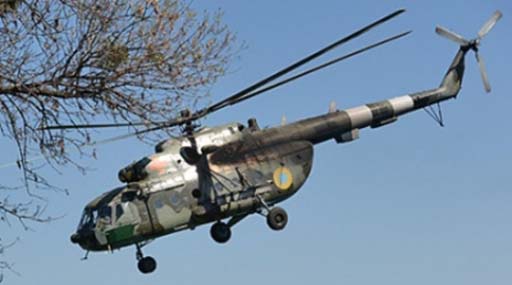На кордоні з Кримом знову літав російський вертоліт
