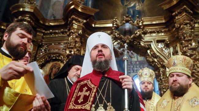 ​У Києві відбулася церемонія входження на престол предстоятеля ПЦУ Епіфанія