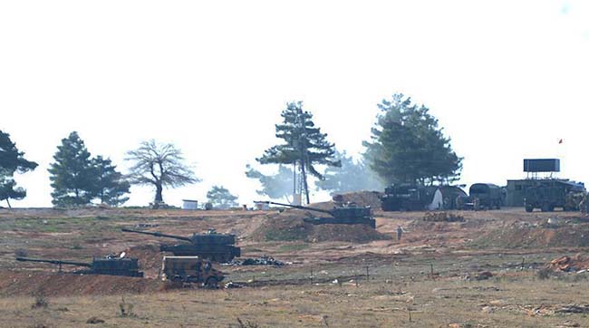 ЗС Туреччини завдали артилерійського удару по позиціях PYD/PKK в провінції Алеппо