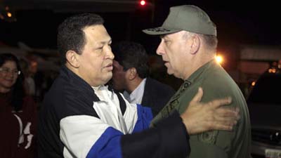 После лечения на Кубе Уго Чавес вернулся опять президентствовать дальше