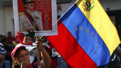 На улицах Каракаса собрались сотни тысяч сторонников Уго Чавеса