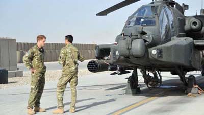 В Афганистане принц Гарри будет получать надбавку за службу в «горячей точке»