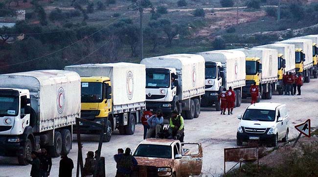 Режим Асада не допускає гуманітарні вантажі в окремі райони Сирії