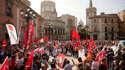 Испания протестует против предложенного правительством бюджета на 2013 год