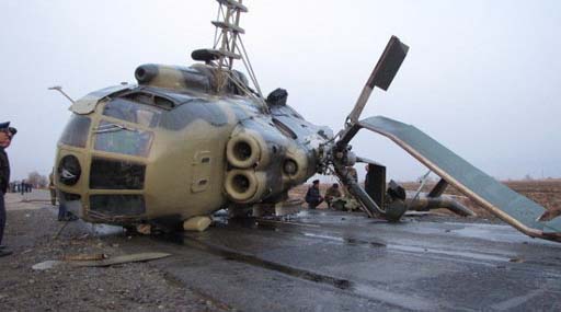 Катастрофы российских военных вертолетов в 2007-2012 гг.