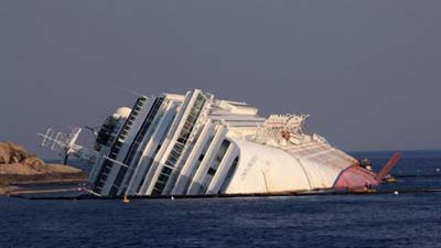 В Италии ожидают продолжения суда по делу о кораблекрушении Costa Concordia 