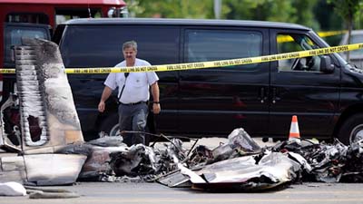 В США разбились два легкомоторных самолета, погибли четыре человека