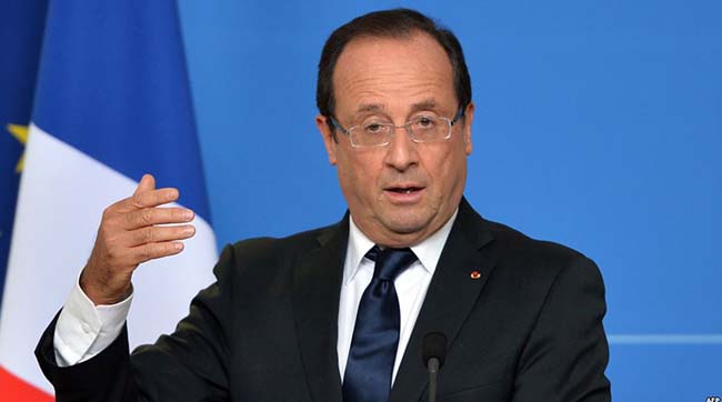 Олланд пригрозил новыми бомбардировками исламистов в Сирии