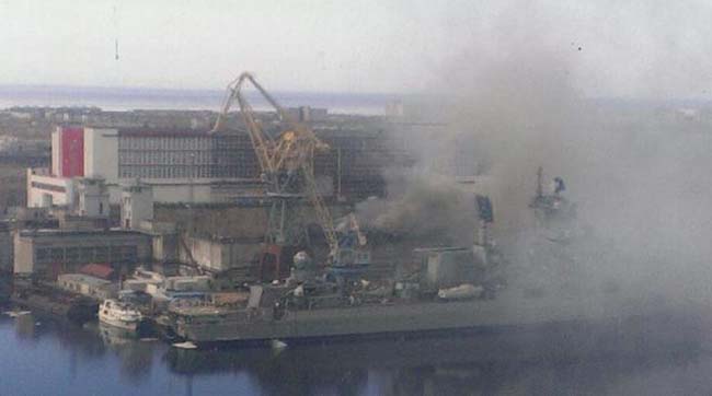 В России горит атомная подводная лодка – сестра «Курска»