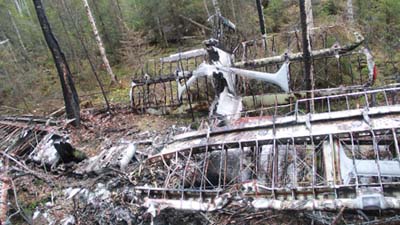 На месте крушения пропавшего год назад самолета АН-2 обнаружили останки пассажиров