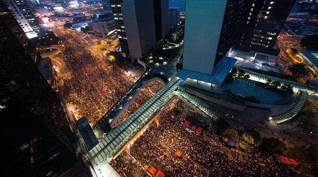 В Гонконге начались массовые протесты
