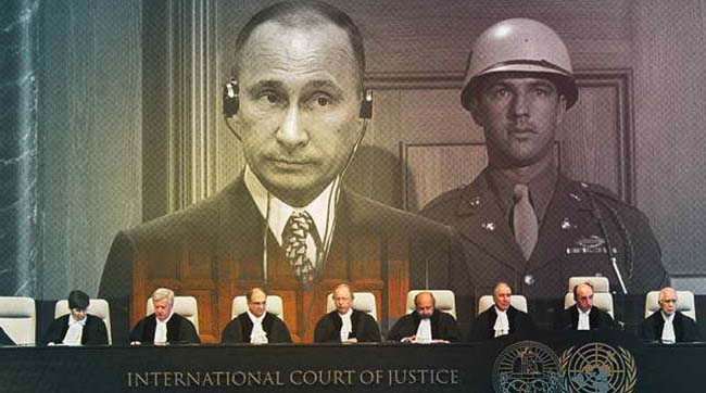 Путина ждут в уголовном суде
