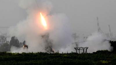 Боевики из сектора Газа обстреляли территорию Израиля самодельными ракетами