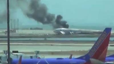 В аэропорту Сан-Франциско потерпел крушение Boeing 777, есть жертвы