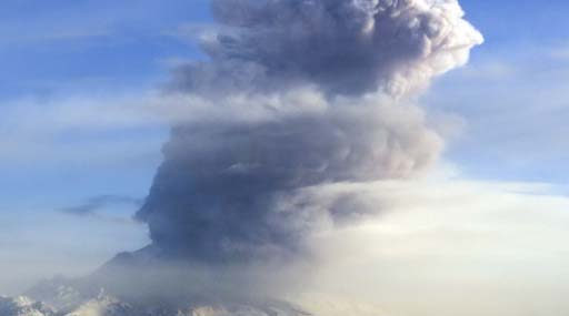 На Камчатці почалося виверження вулкана Шивелуч