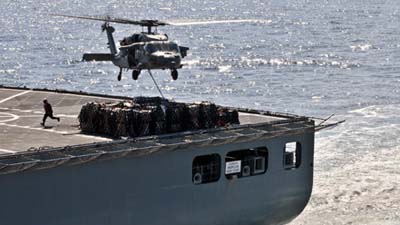 Вертоліт ВМС США впав у Червоне море
