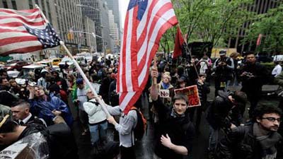 Масштабные акции движения «Оккупируй Уолл-стрит» проходят по всему миру