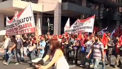 В Греции - неделя массовых забастовок